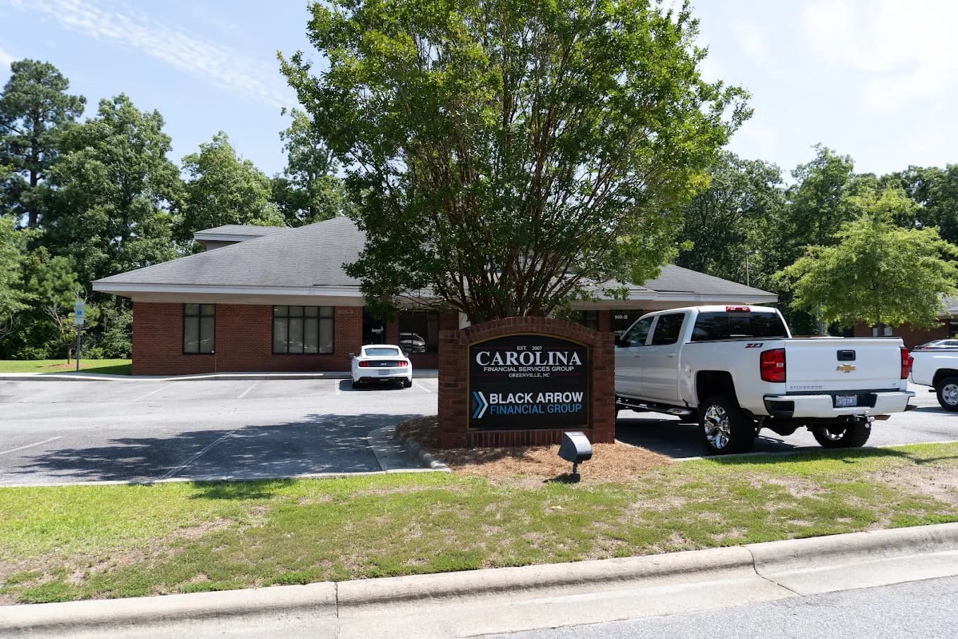 BlackArrow Insurance Greenville office exterior
